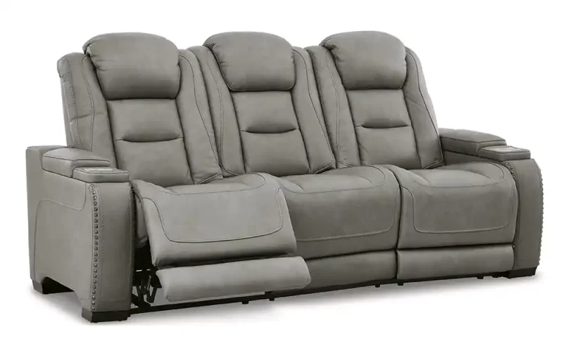 Ashley Man-Den Power Reclining Sofa