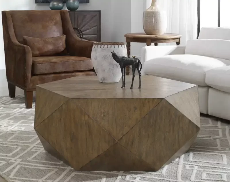 Uttermost Volker Coffee Table, Honey