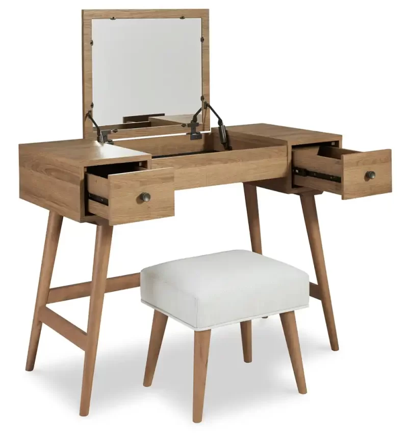 Ashley Thadamere Vanity with Stool